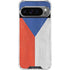 Czech Republic Flag Distressed Google Pixel 10 Pro XL Clear Case